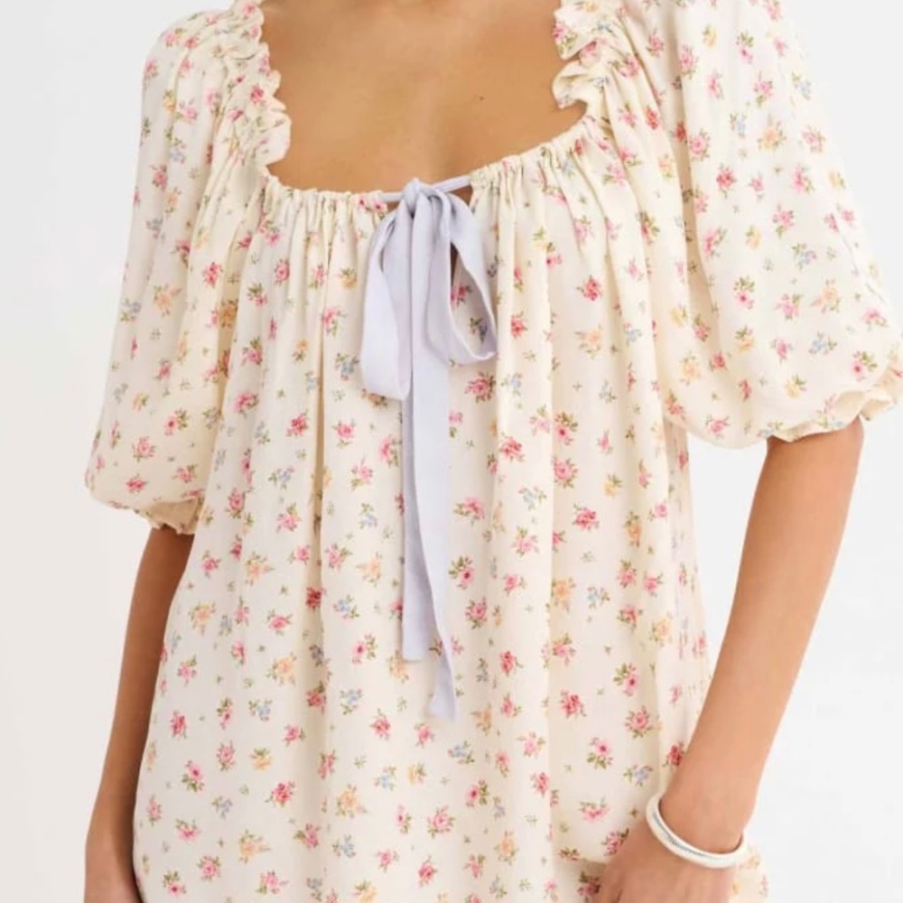 Bohme Myla Floral Babydoll Dress